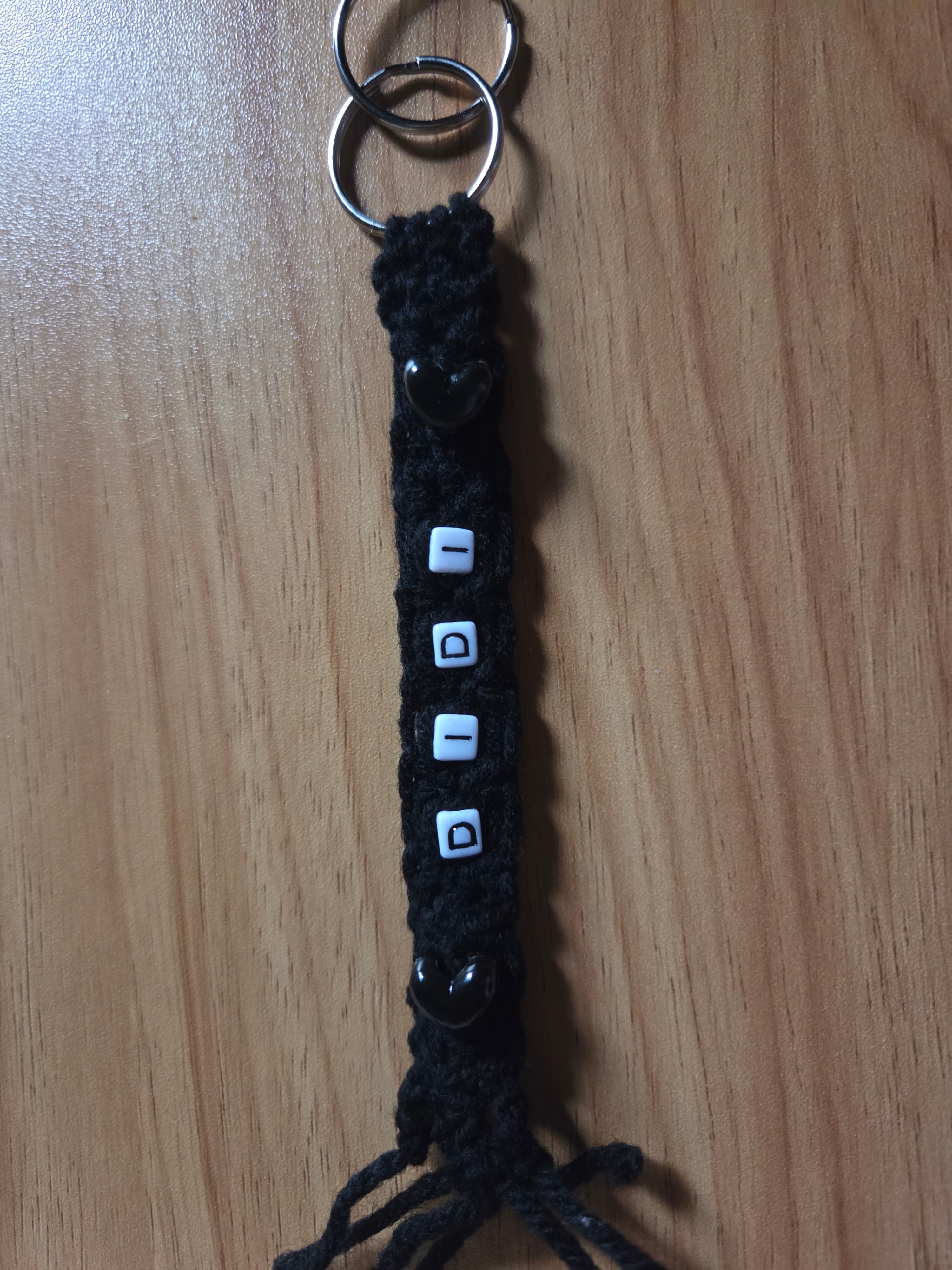 Football keychain mockup