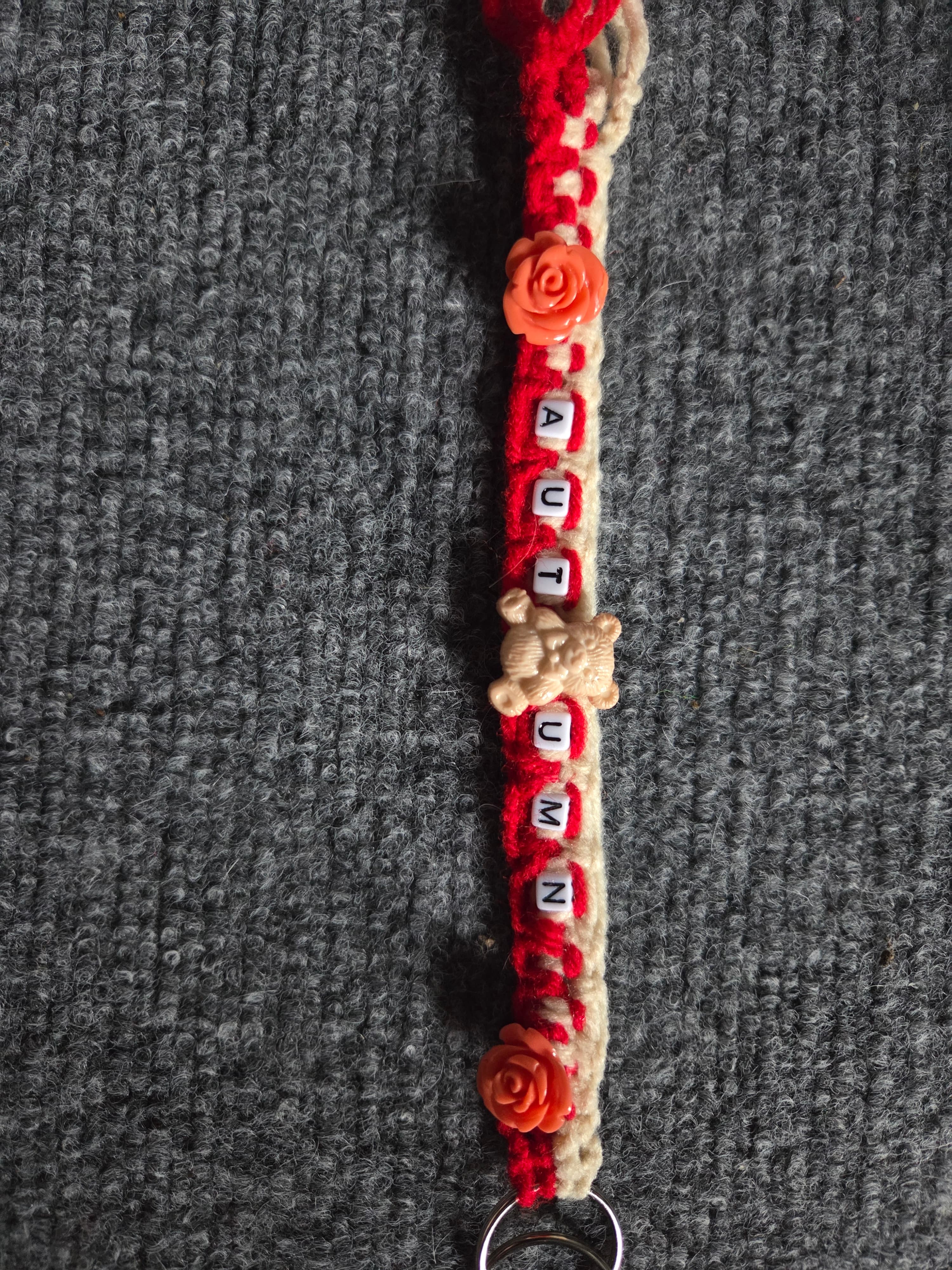 Soccer keychain mockup